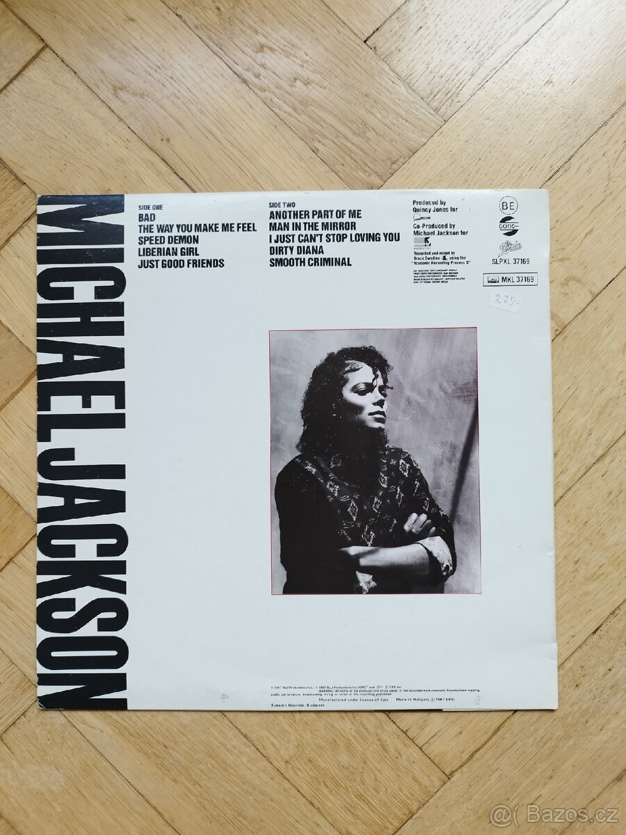 Michael Jackson, Bad - vinyl - 2