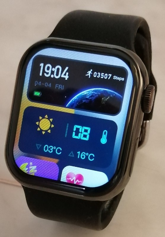 Smart Watch 9 Pro Čeština - Fitnes funkce 100%baterie - 2