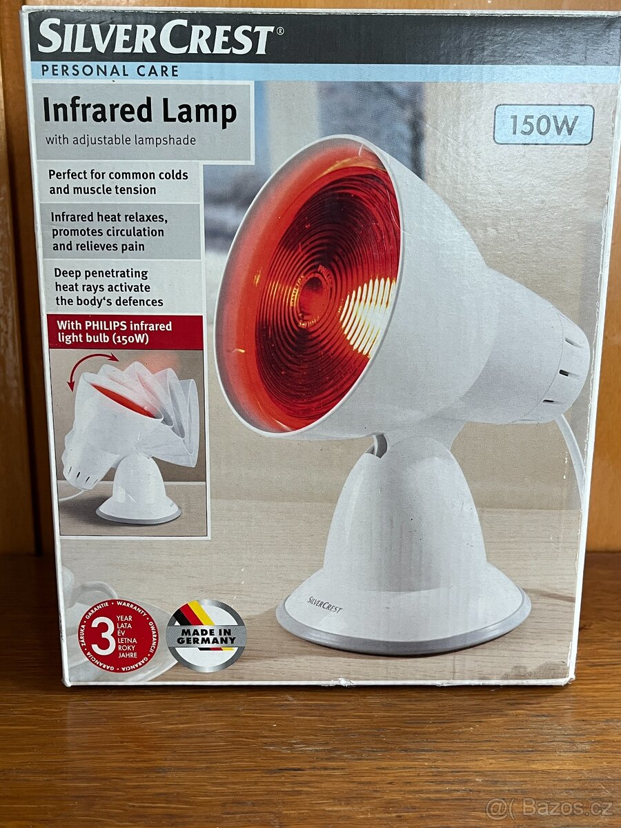 Infralampa SilverCrest 150 W – Philips, krabice + návod Text - 2