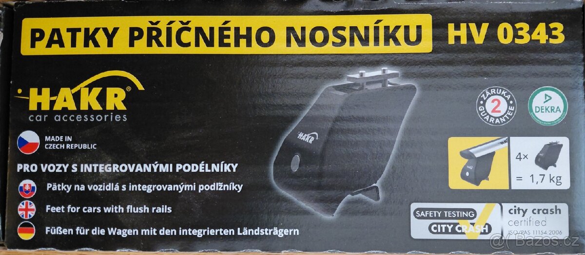 Střešní nosič / příčníky na VW Passat 2022 - HAKR - 2