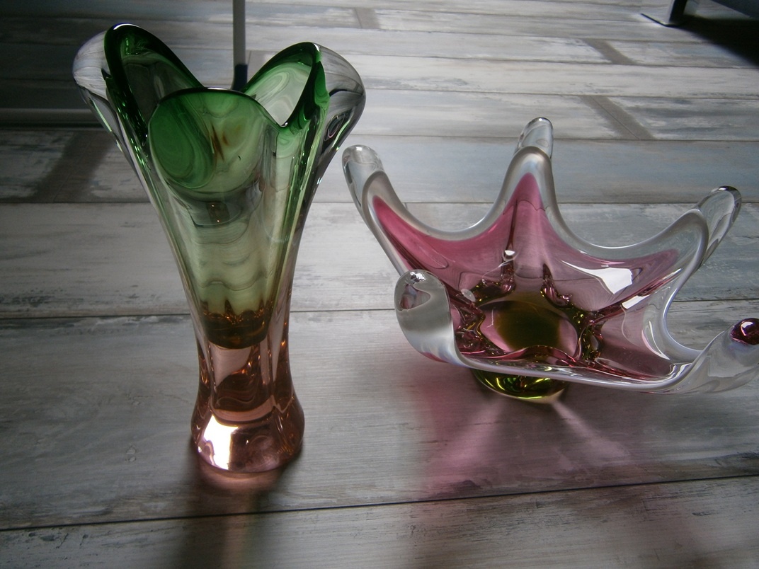 2x hutní sklo - 2