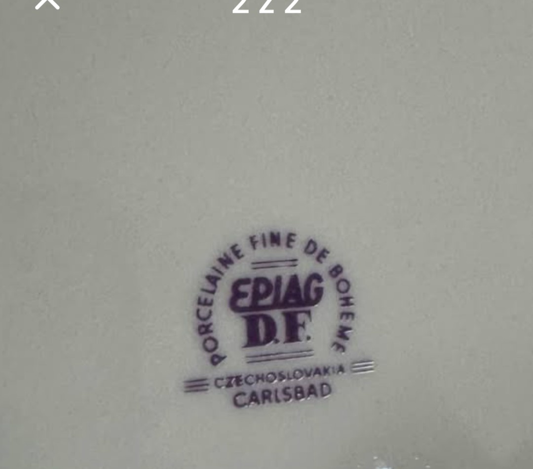 Starožitný talíř - 2