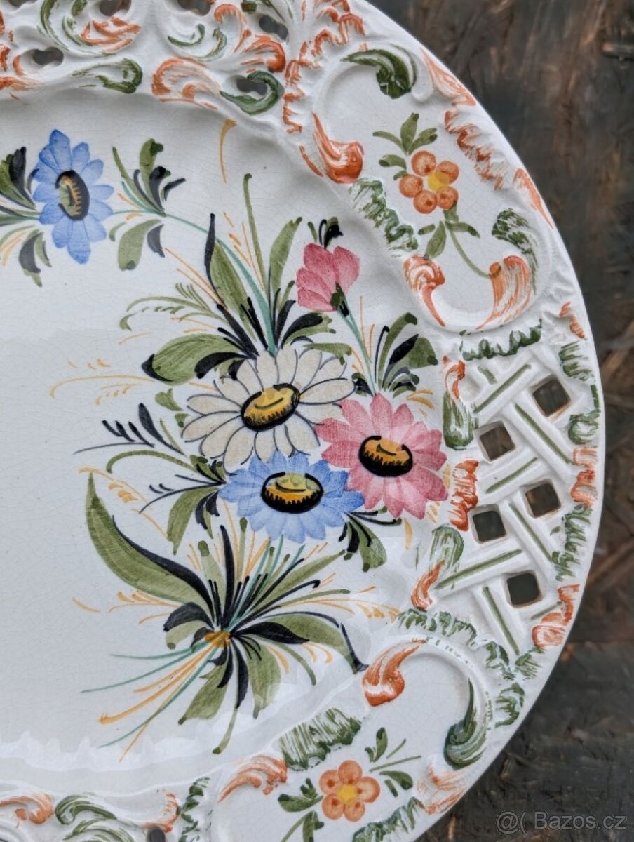 Retro závěsný talíř, ITALY. - 2