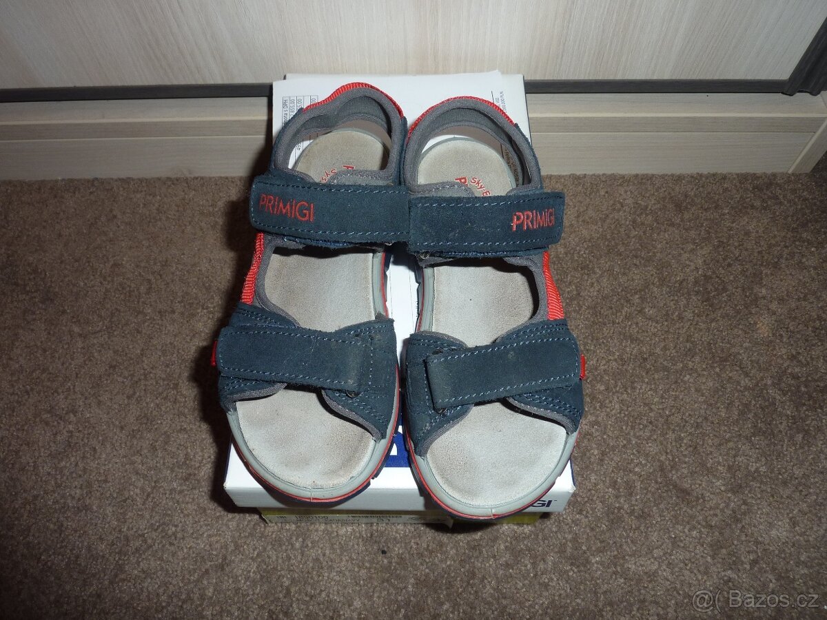 Kožené sandály PRIMIGI 1890100 vel. 31 (195 mm) - 2