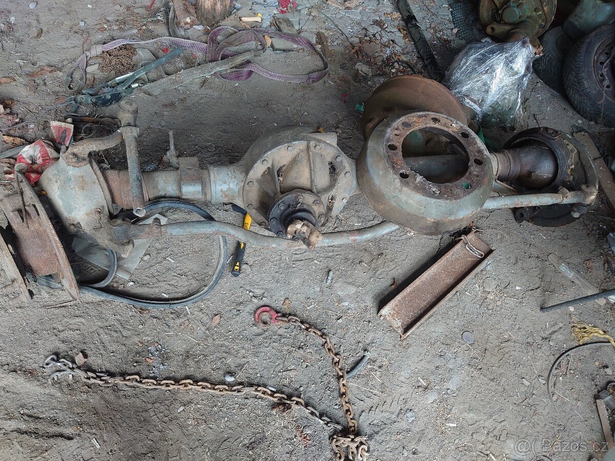 praga v3s m1 převodovka a náprava - 2