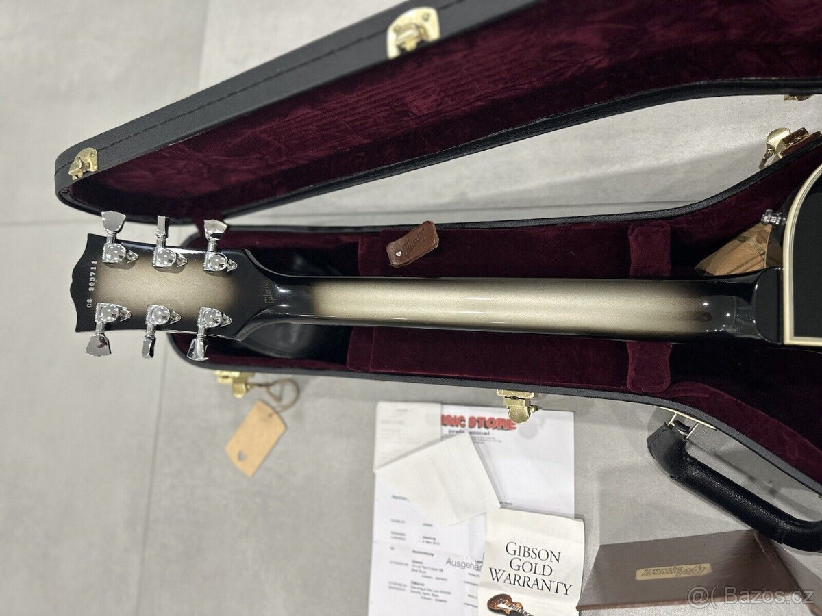 Gibson Les Paul Custom Silverburst z roku 2012 - 2