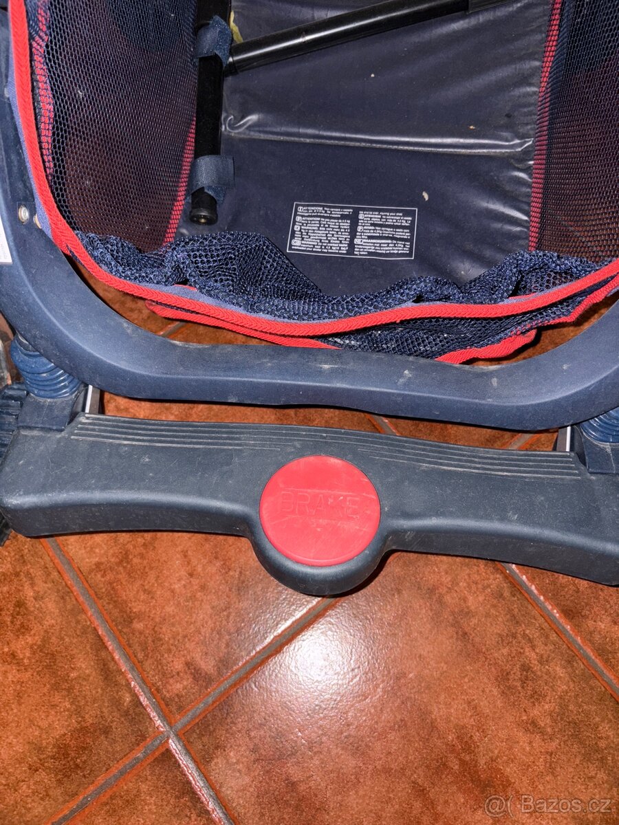 Sportovní kočárek – nafukovací kola, - 2