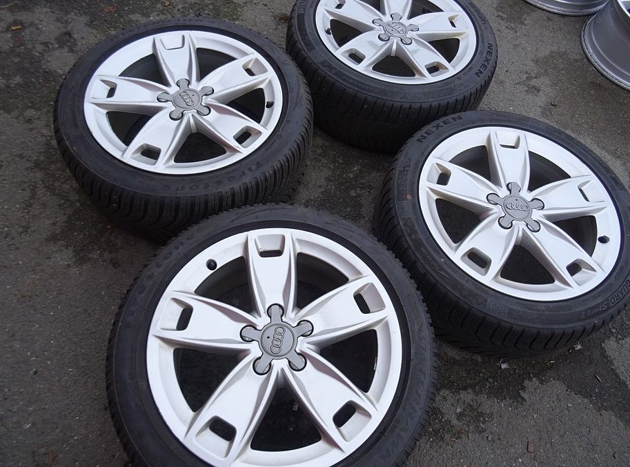 Alu disky Audi A3, 17", 5x112, ET 56, zimní sada - 2