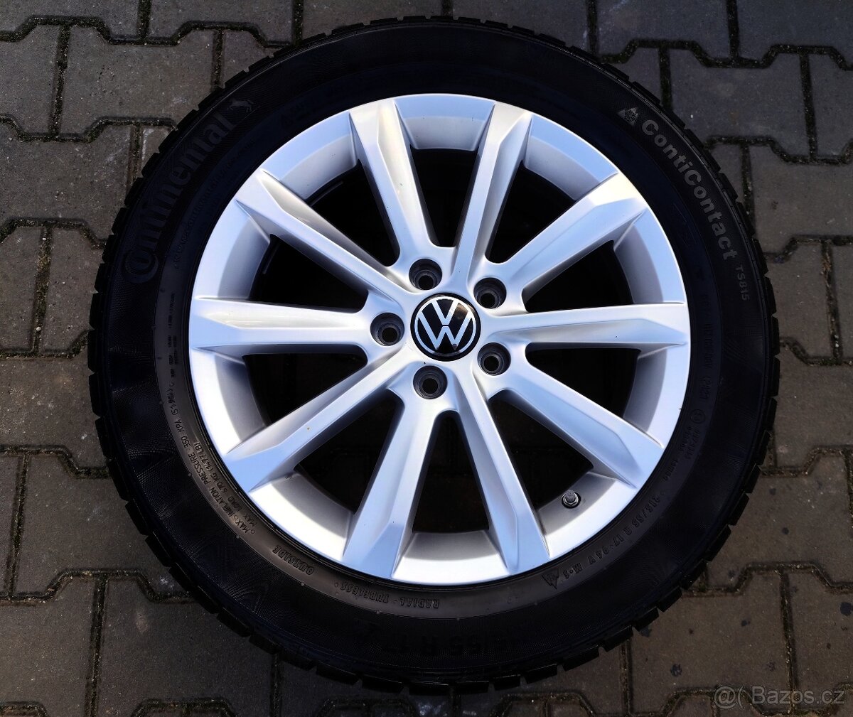 Alu kola originál Volkswagen Passat B8 5x112 R17 he - 2