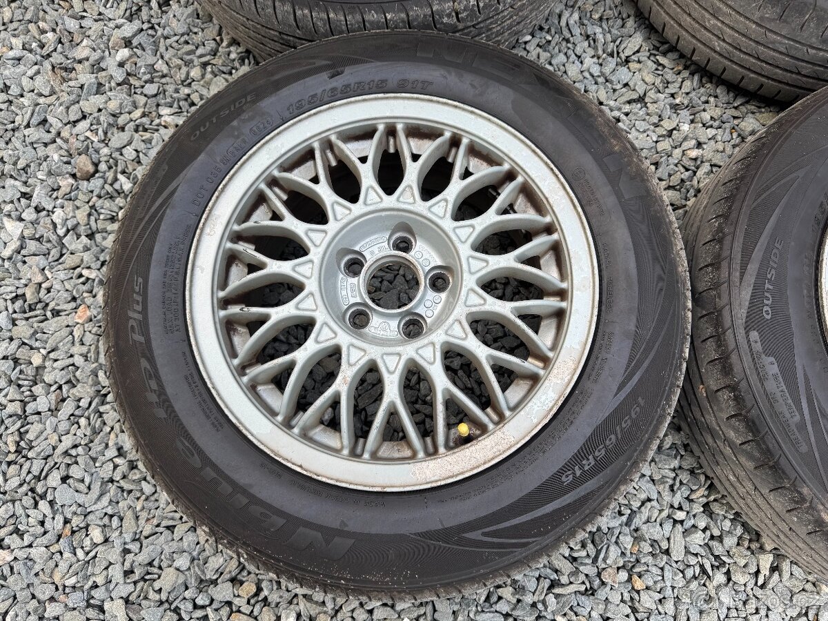 Alu-kola BBS R15" 195/65/15 - 2
