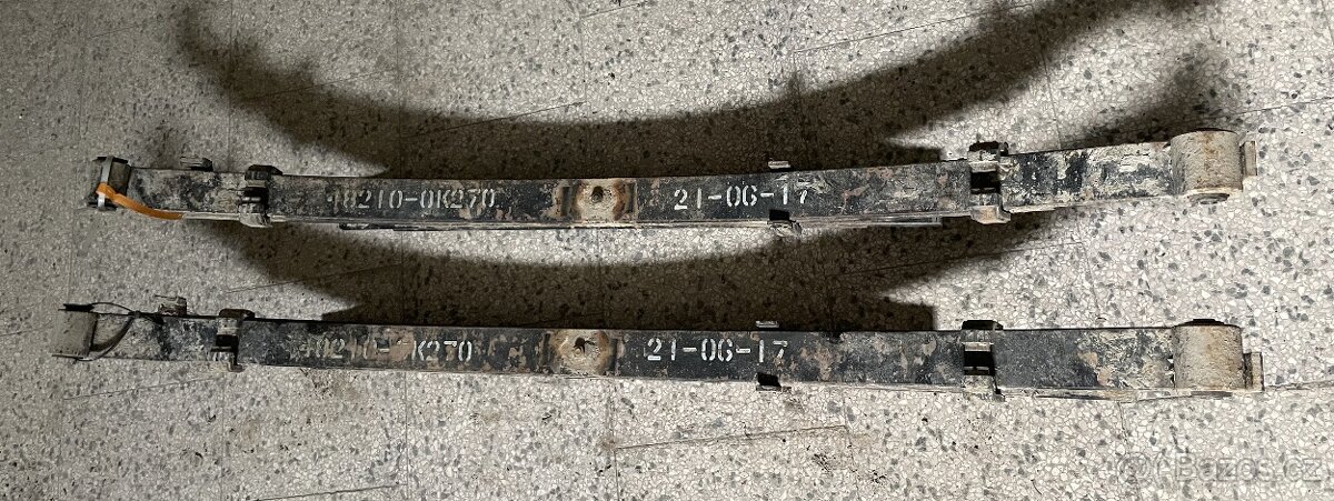 Použité listové pružiny Hilux - 2