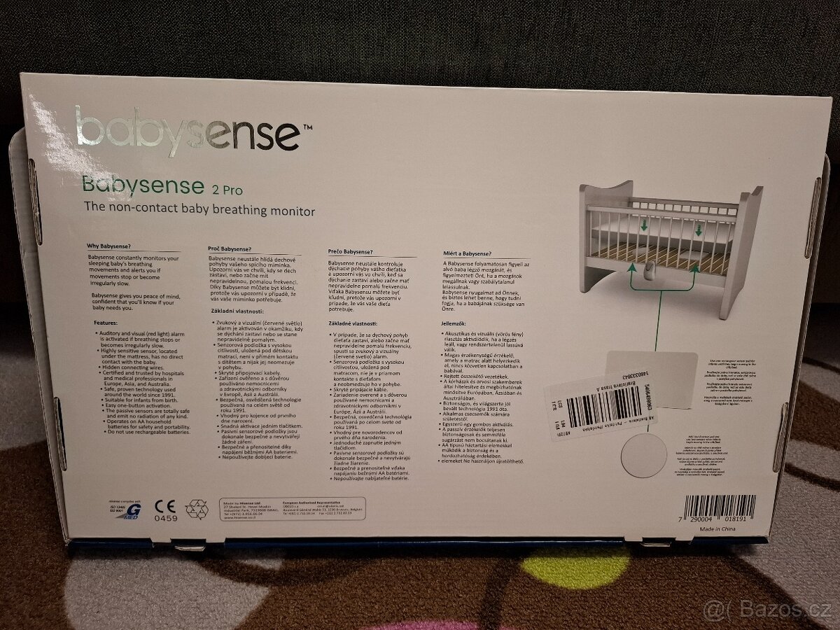 ~Rezervováno~ 100% stav, v záruce, výborný monitor dechu - 2