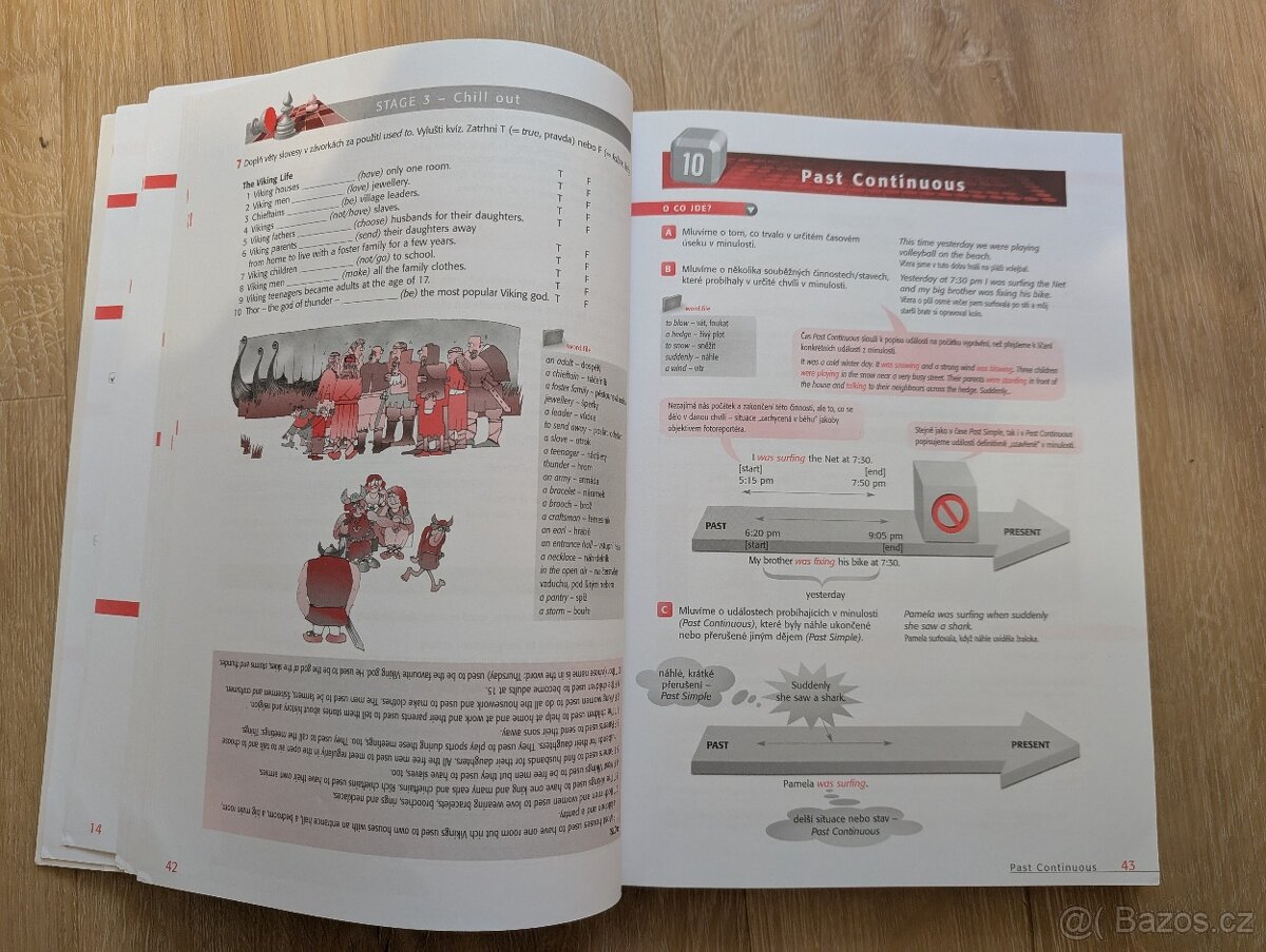 🎒 Dvě knihy z angličtiny – poslechy a gramatika – 120 Kč 🎒 - 2