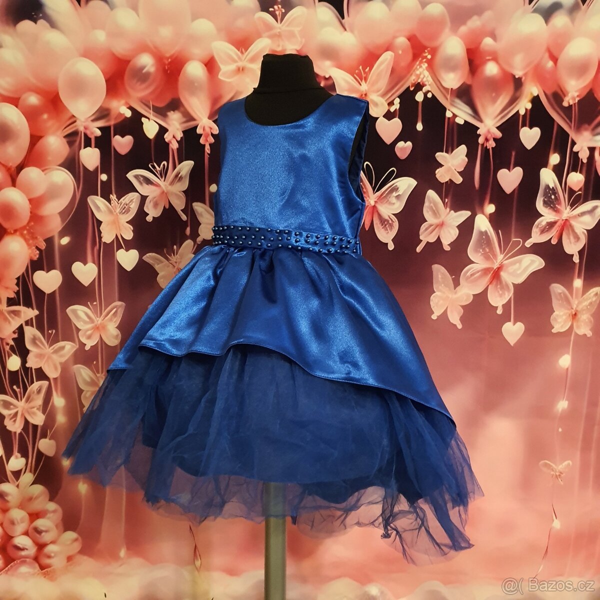 DĚTSKÉ SLAVNOSTNÍ ASYMETRICKÉ ŠATY - 2