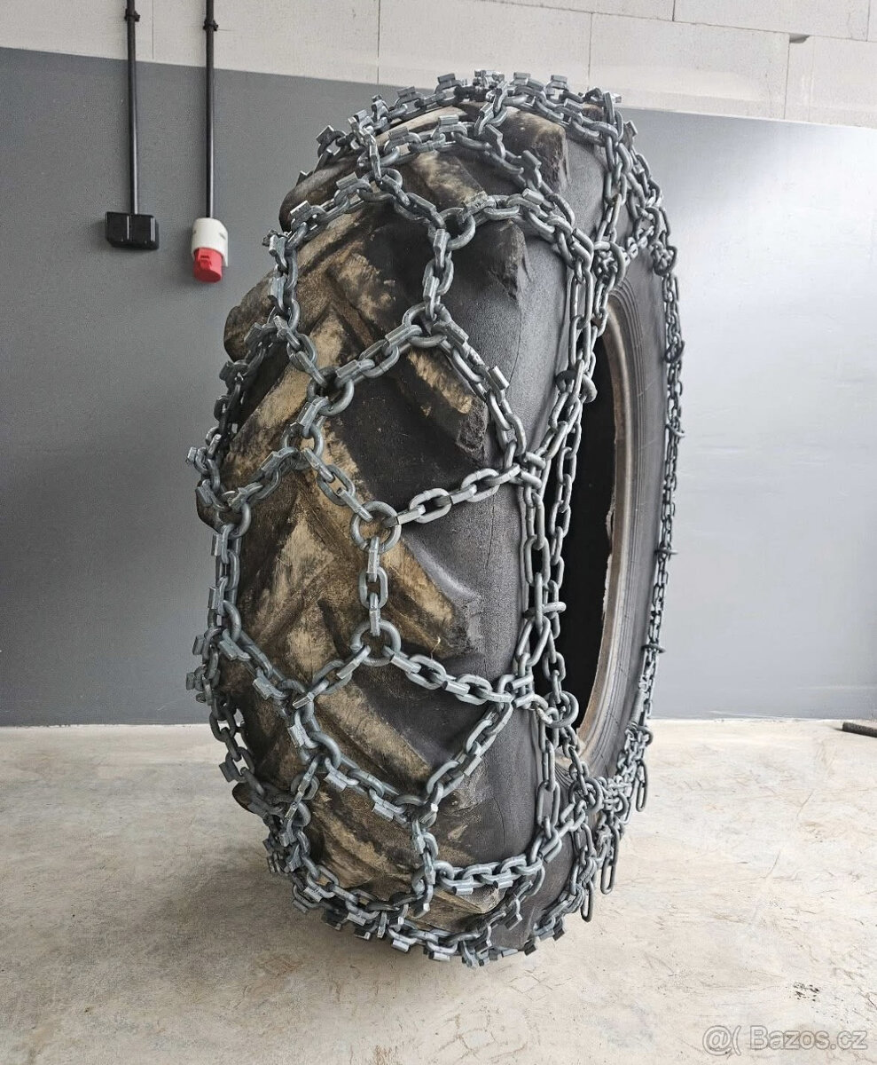Sněhové řetězy na traktor - 2