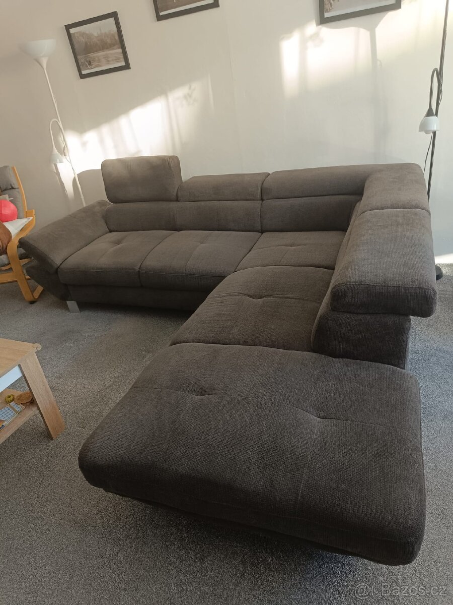 Rozkládací pohovka do L - 2