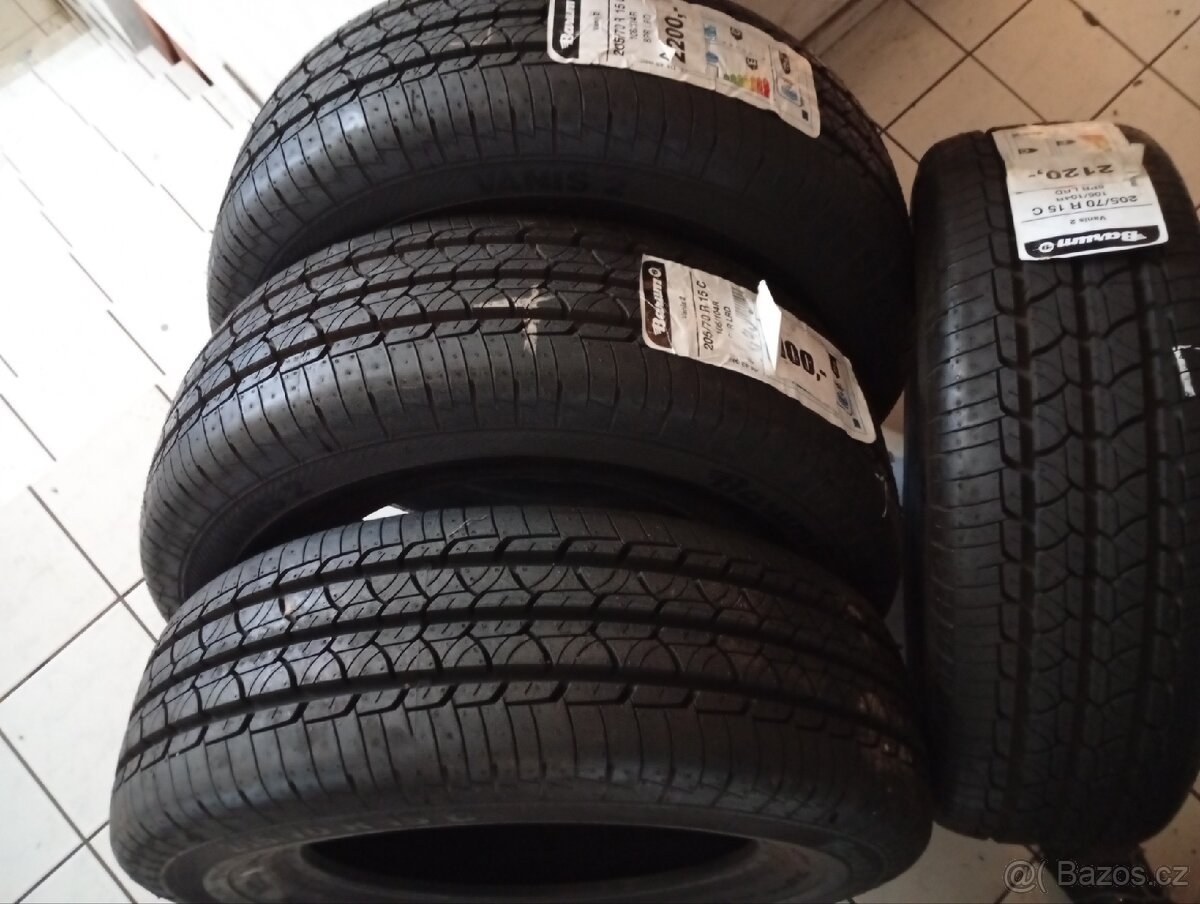 LETNÍ BARUM 205/70R15C - 2
