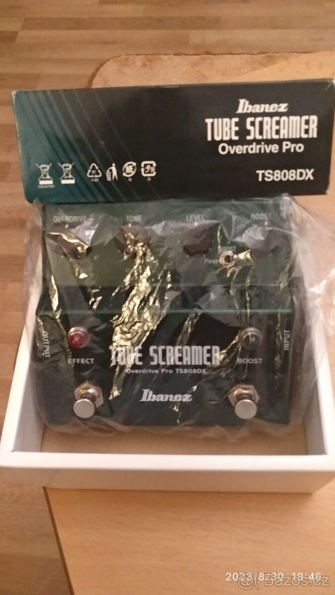 Kytarový efekt IBANEZ TUBE SCREAMER TS 808 DX - 2