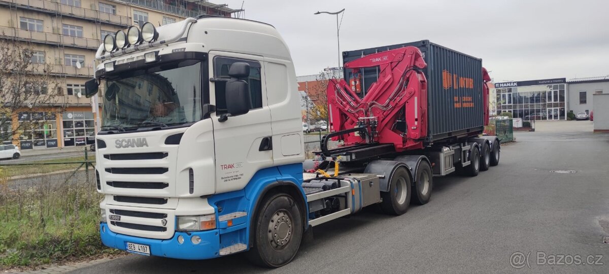 Prodej nebo pronájem Scania R560L+ Sideloaders ZNK 48-03 - 2