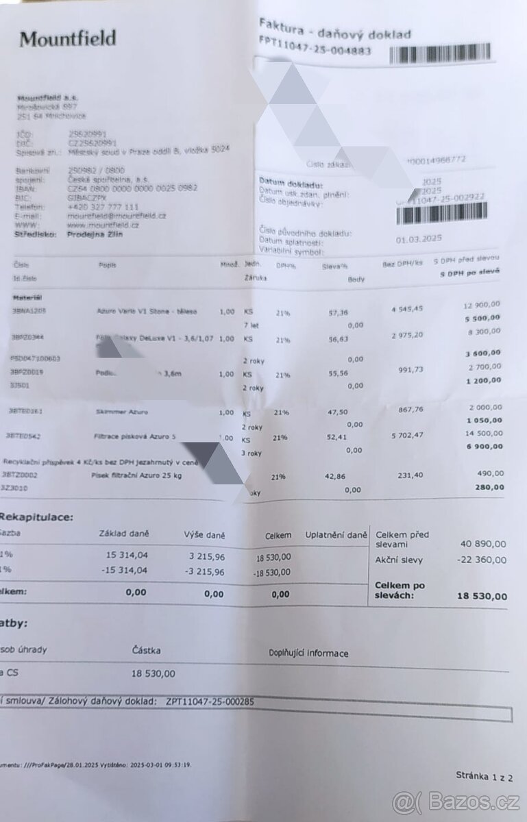 Nový Bazén Azuro - 2