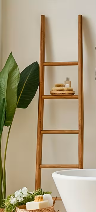 Dekor.žebřík bambus. 150x40cm. - 2