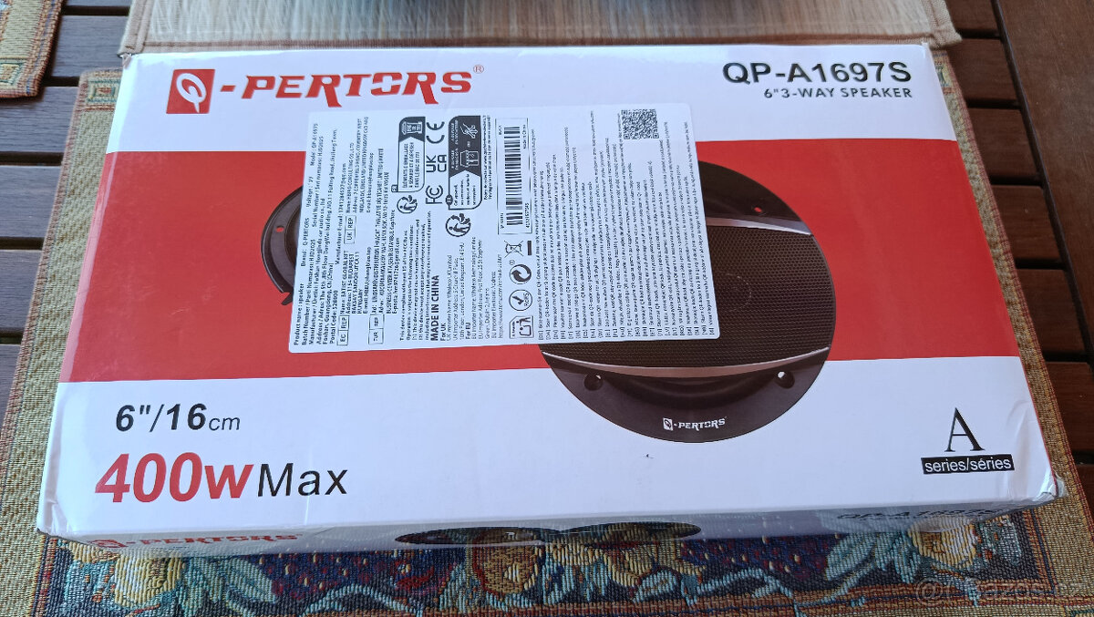Nové reproduktory QPERTORS 160mm - 2