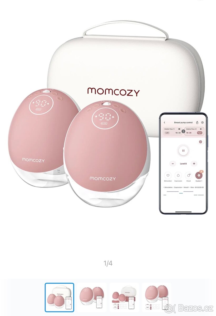 Nová elektrická odsávačka Momcozy Mobile Flow (M9) - 2