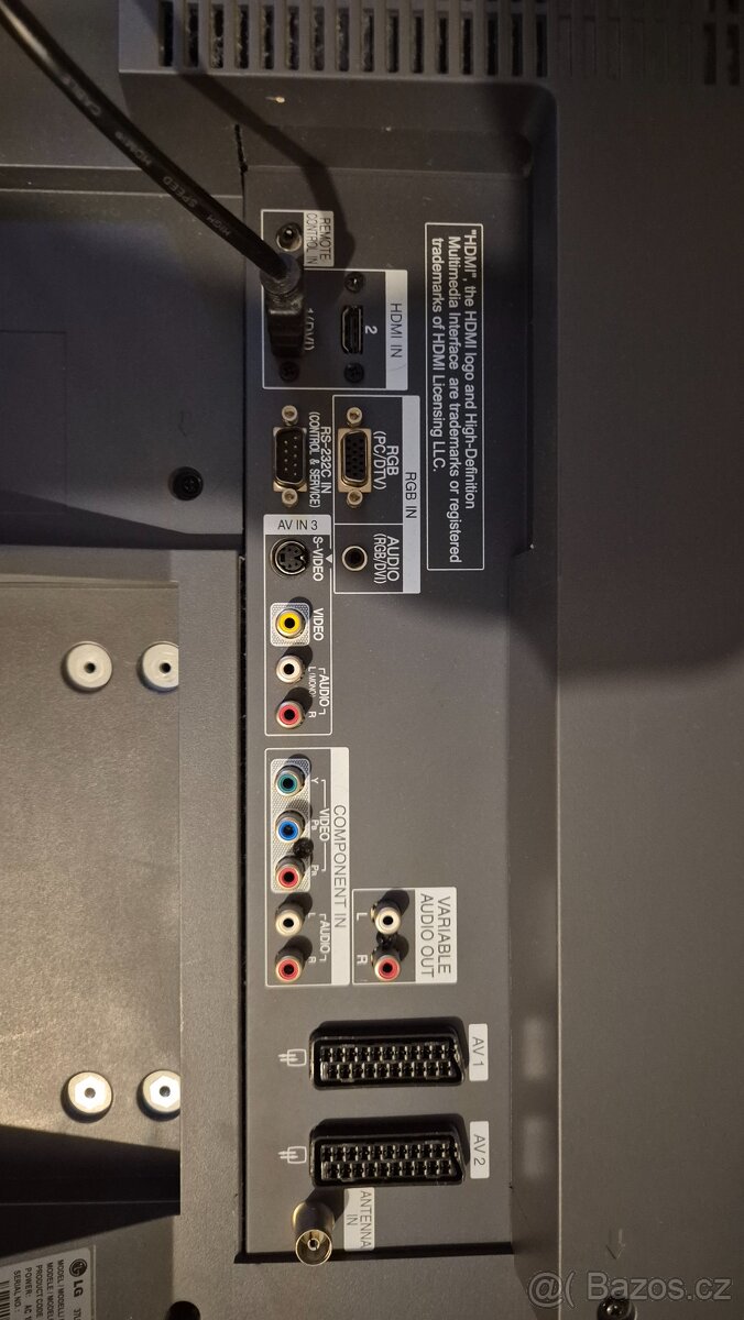 Lcd televize LG + set-top box Sencor - 2