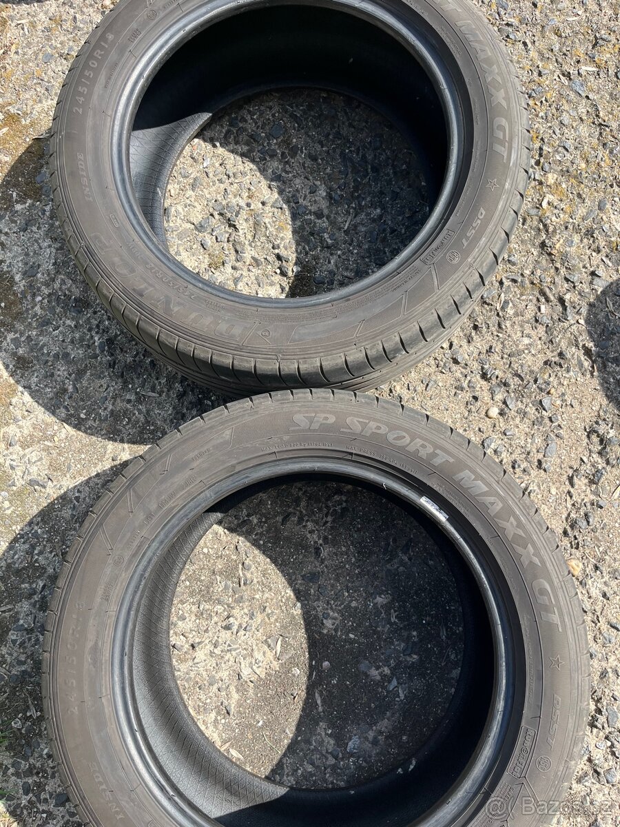 245/50/18 Dunlop Runflat - 2