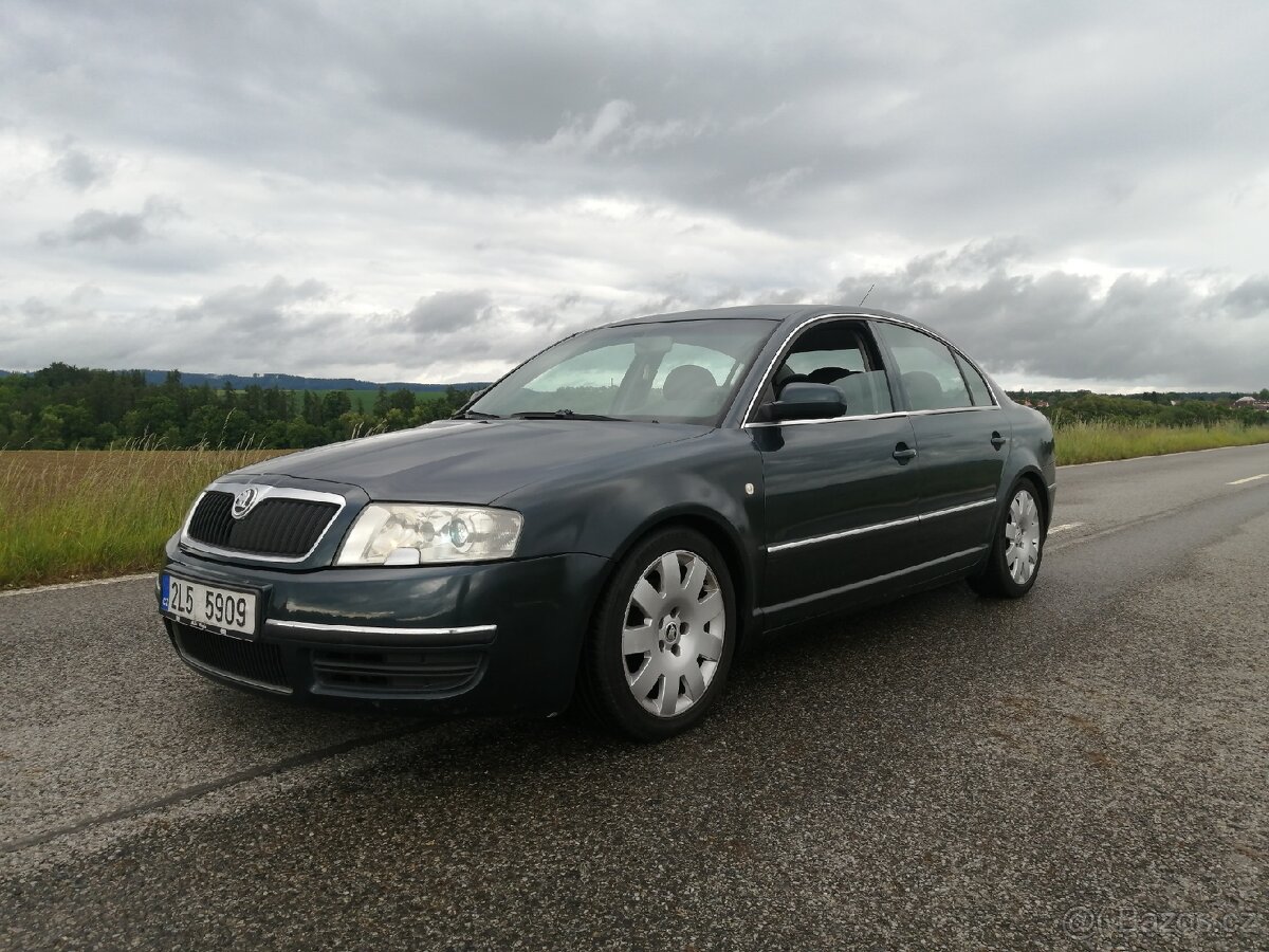 Škoda Superb 1.9TDi, 96kw, manuál - 2