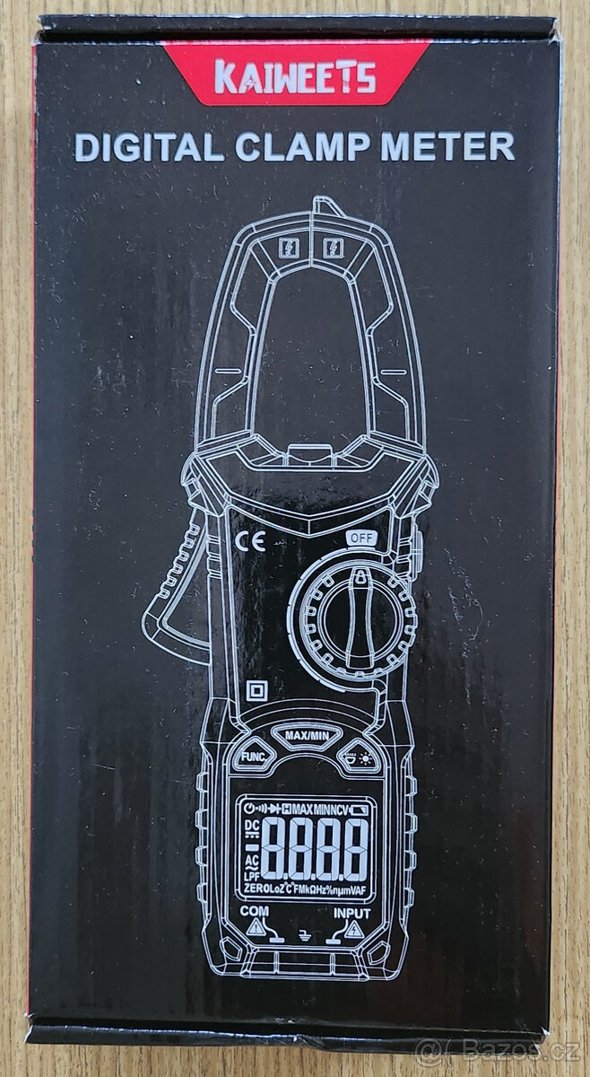 Digitální klešťový měřící přístroj HT206D - 2