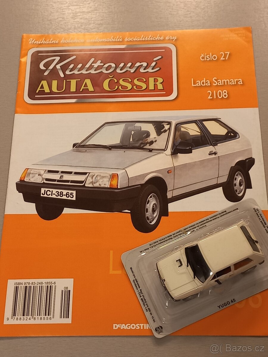 Modely z edice Kultovní auta ČSSR 1/43 - 2