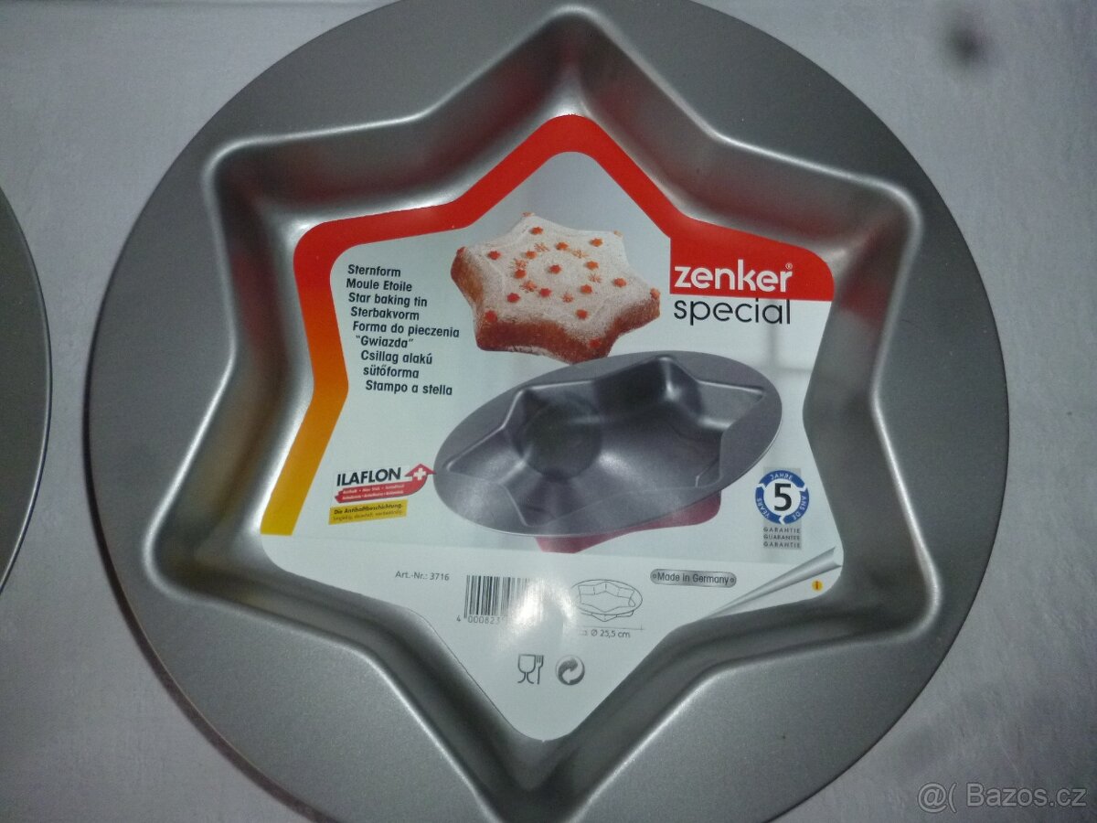 pečící forma - vánoční hvězda - 2