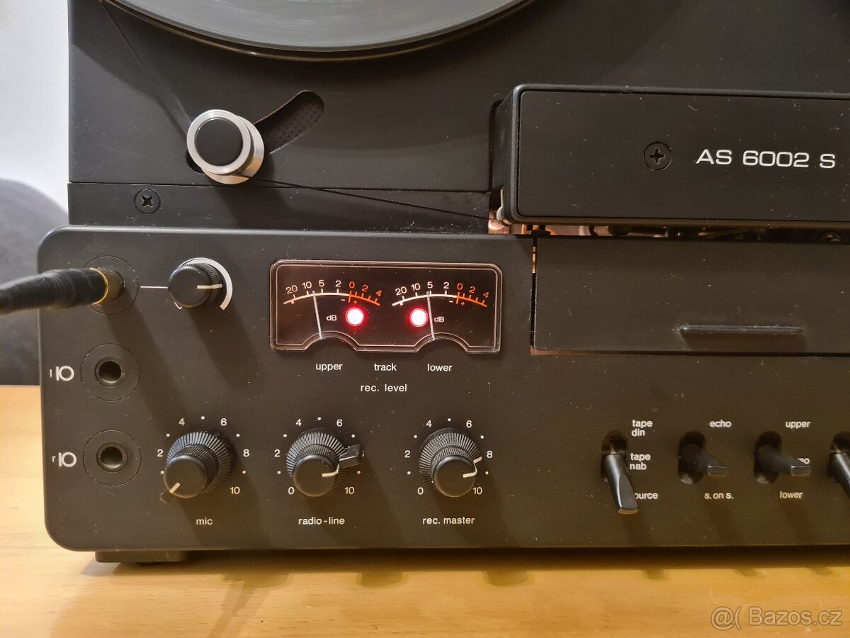 AS 6002 s HS půlstopý magnetofon ve výborném stavu (2) - 2