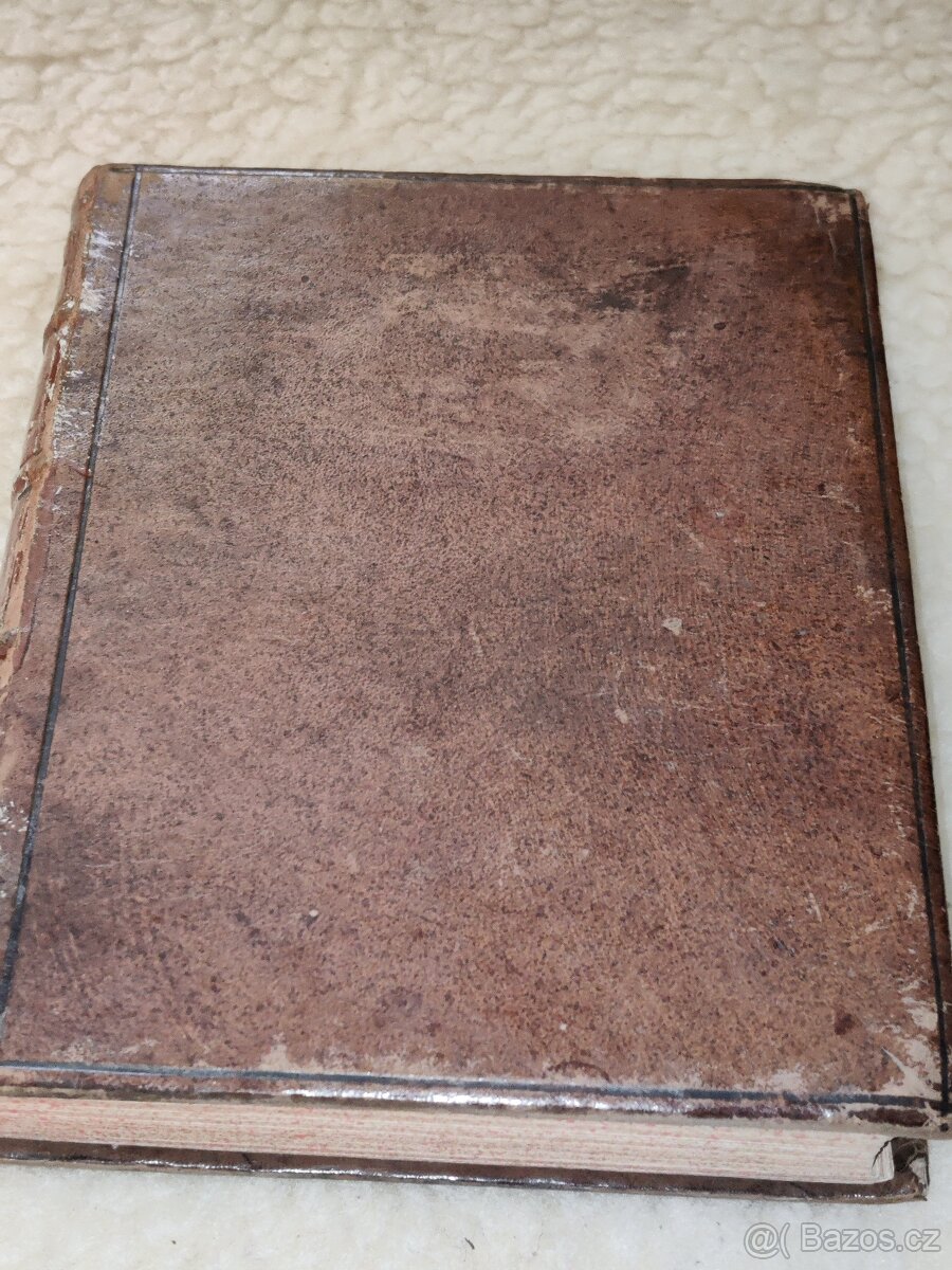 starožitná kniha z r.1663 - 2