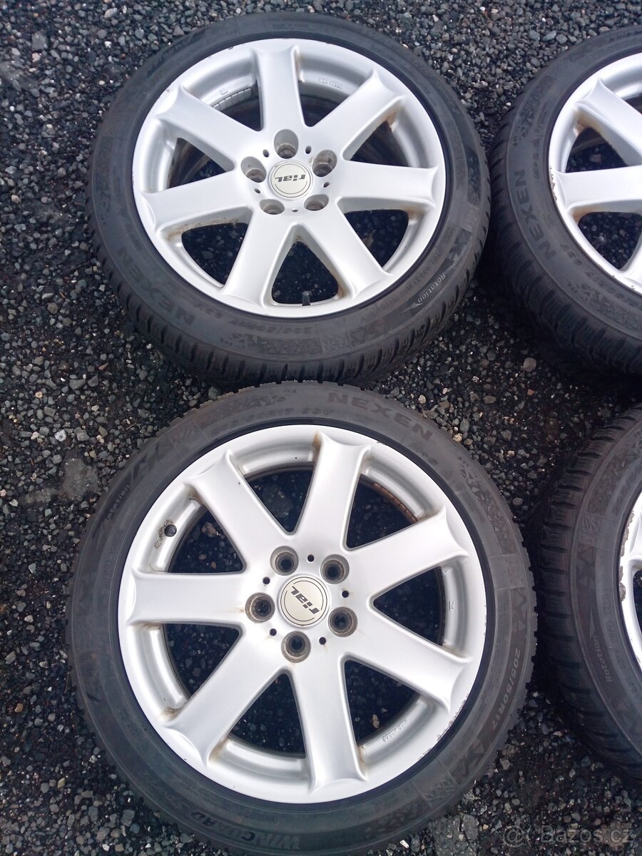 Zimní alu kola R 17, 5x112, vč. pneu 205/50 R 17 - 2