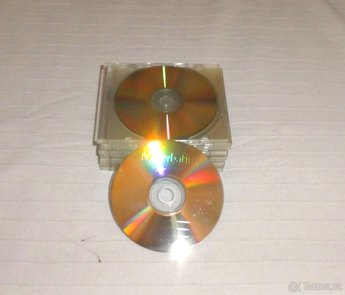 Prázdná CD Verbatim ve slim obalech 10 kusů - 2