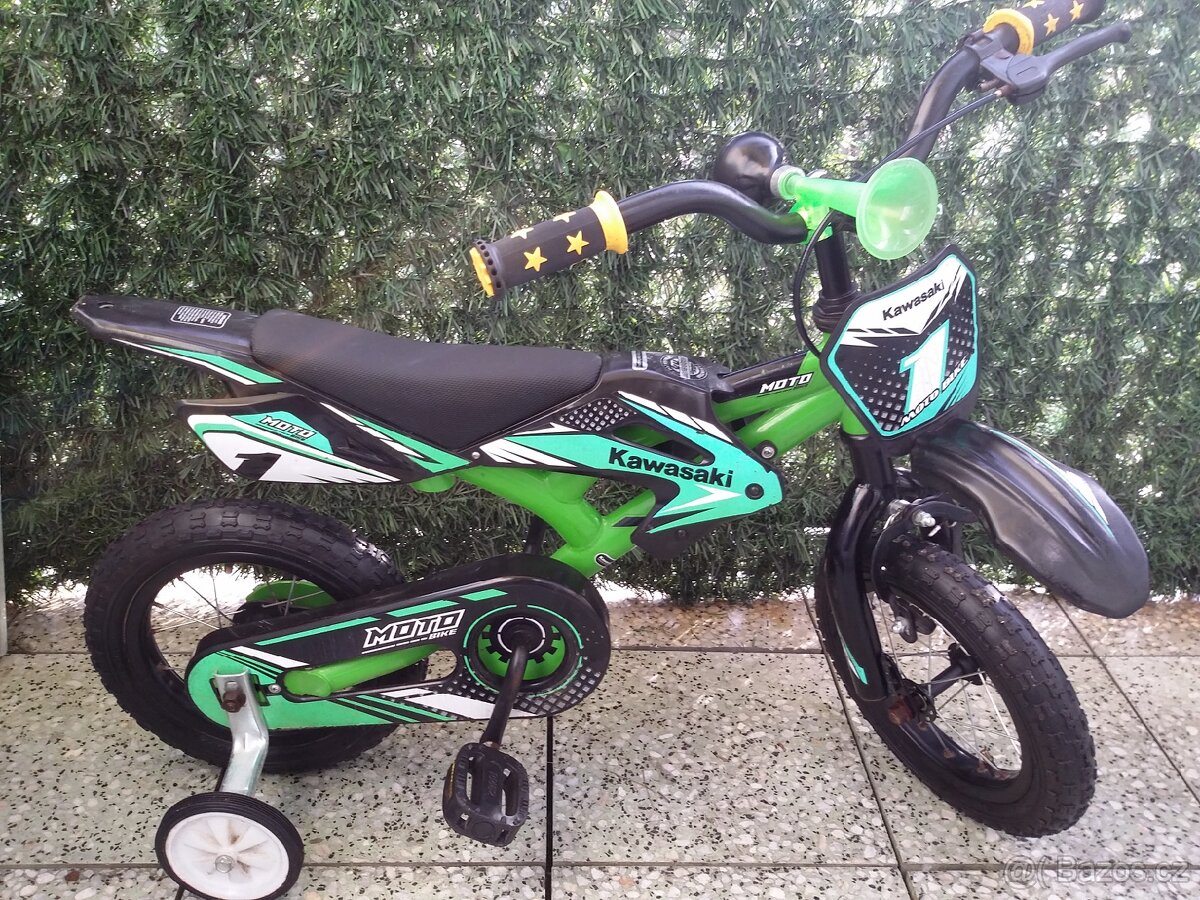 Dětské kolo Kawasaki Moto 12" - 2