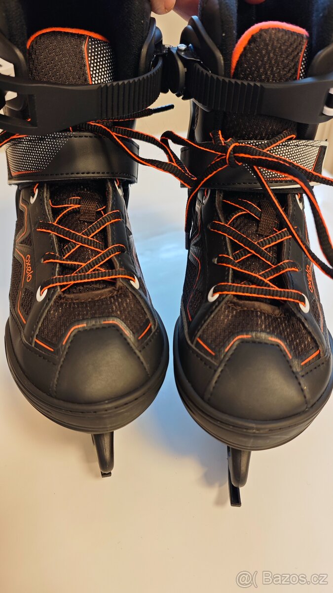 Dětské lední brusle. Decathlon rostoucí 32-35 - 2