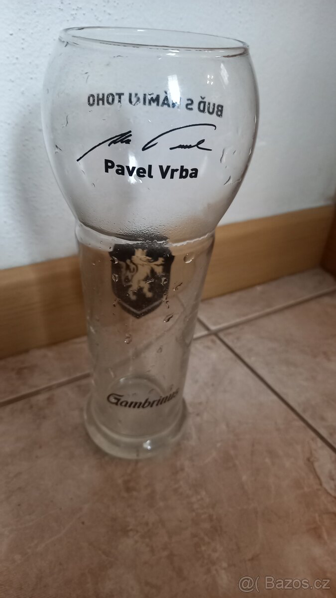 Pivní sklenice Gambrinus a Pilsner Urquell - 2