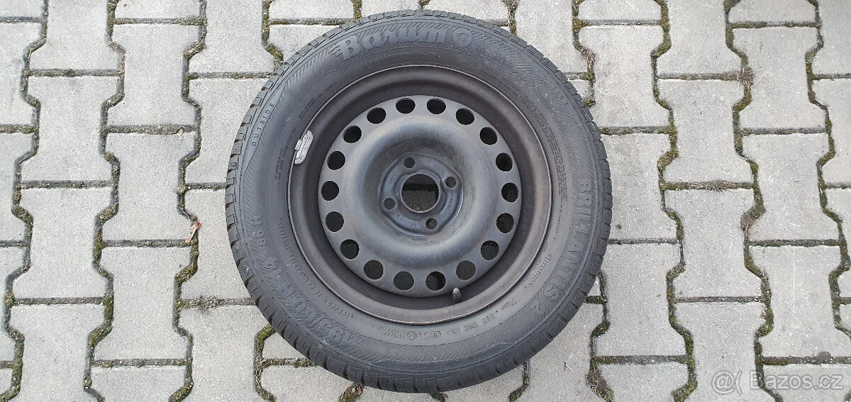 195/60/14 - letní pneu a disky - 2