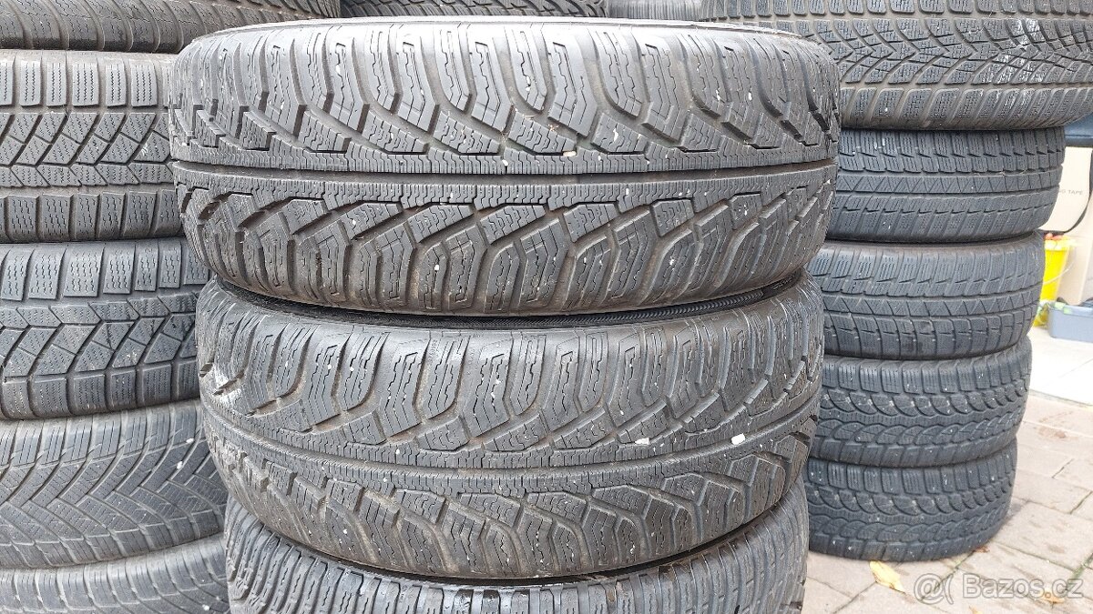 Pneu zimní, 4 kusy, rozměr 195/55/16, 87H, zn. KLEBER - 2