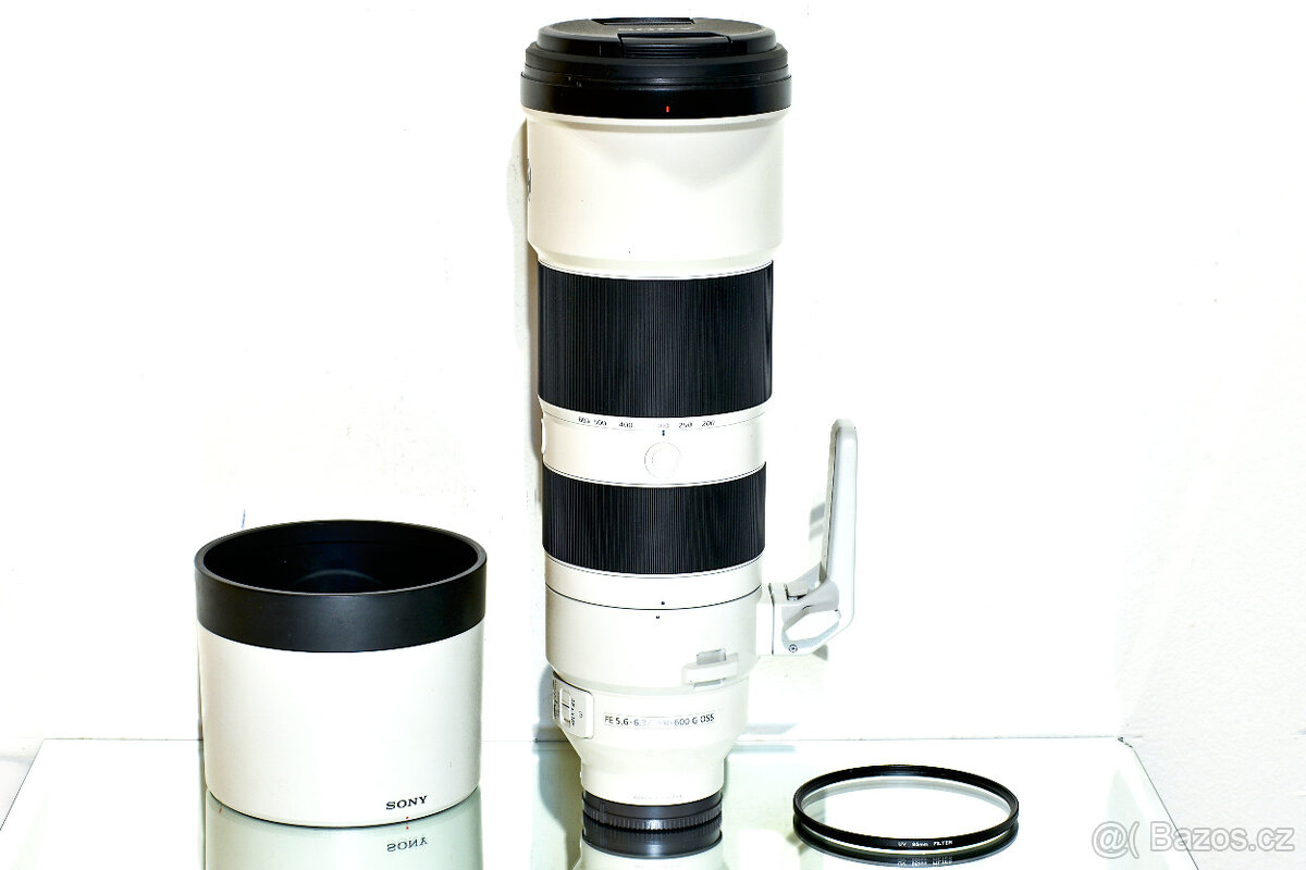 Sony FE 200-600mm F/5,6-6,3 + neopren + UV 95mm TOP STAV - 2
