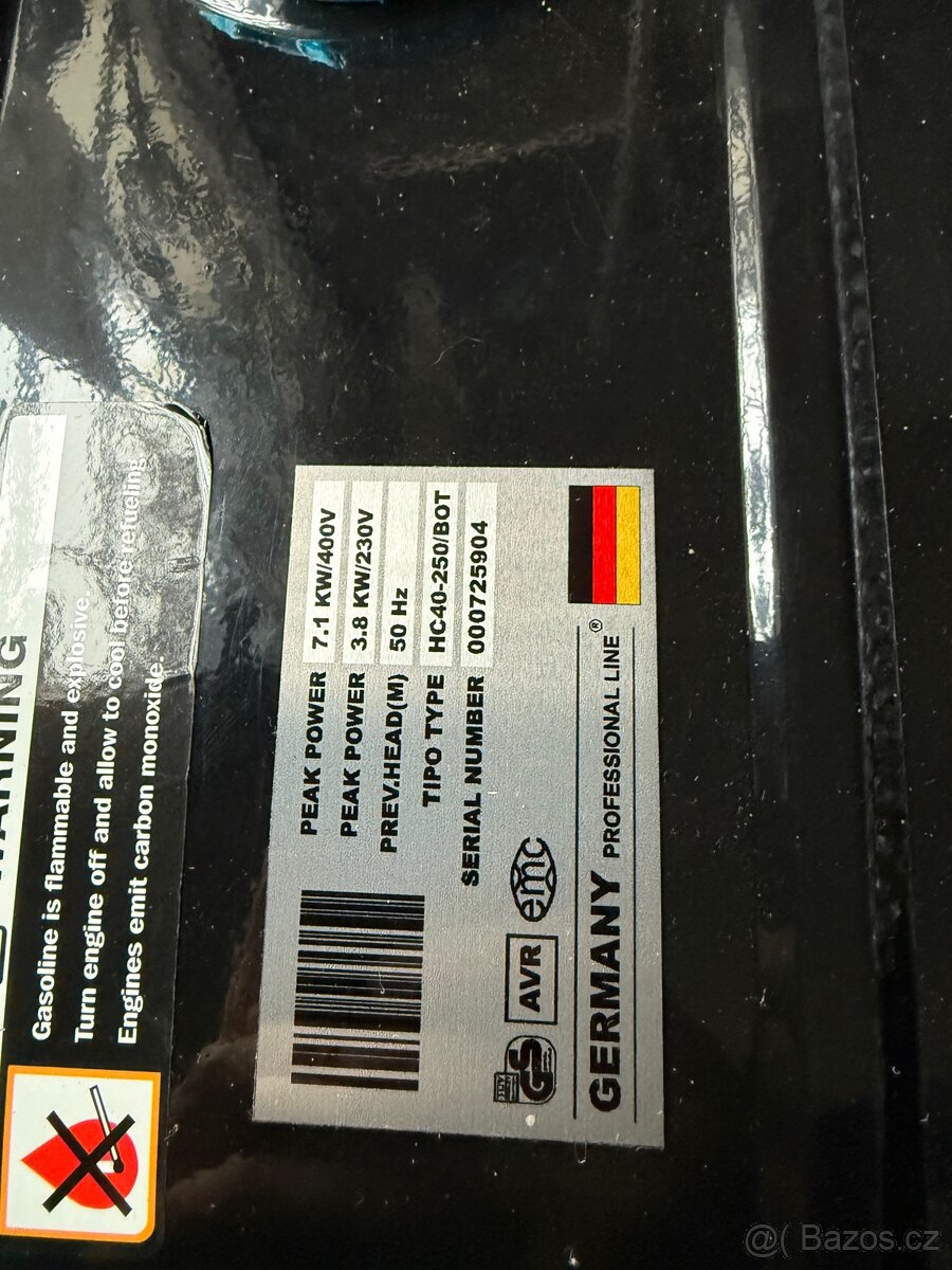 Nová benzínová elektrocentrála - 2