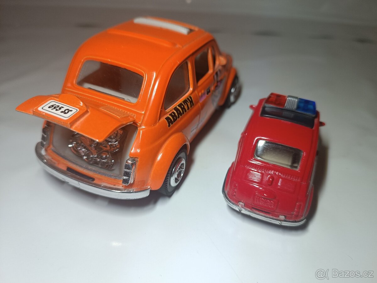 2x autíčko fiat 500 - 2
