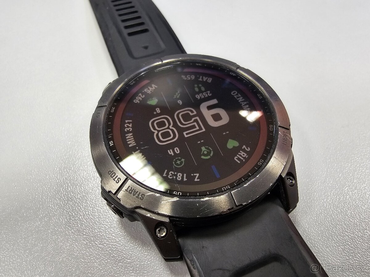 Garmin Fenix 7X Sapphire Solar Gray DLC Titanium - 2