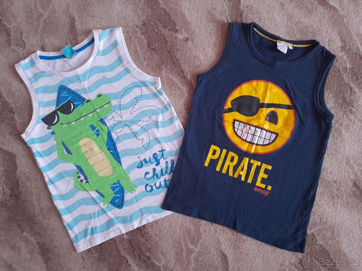 Chlapecké oblečení vel. 122-134/140. - 2