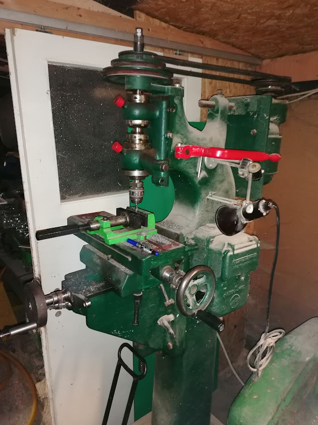 Frézka na kov, fréza, vrtačka - 2