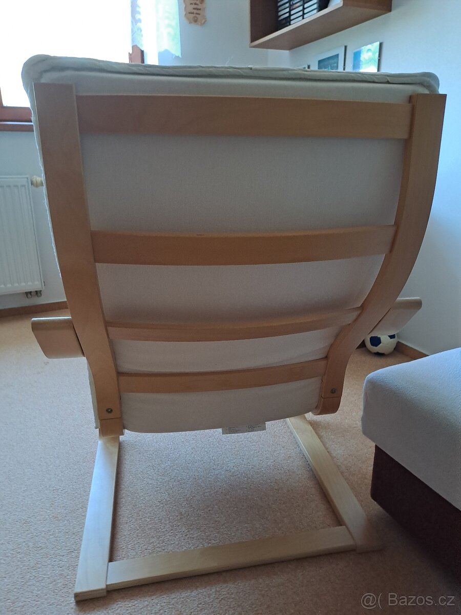 Křeslo s podnožkou - 2