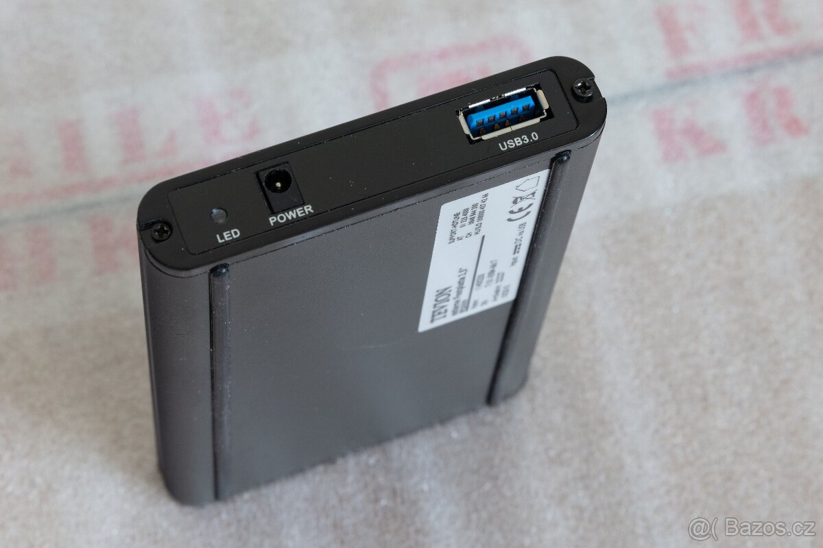 Externí šuplík 2.5" SATA -> USB 3.0 - 2